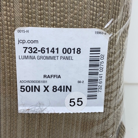 Studio JCP Home Grommet Window Curtain Panel NEW - Picture 4 of 4